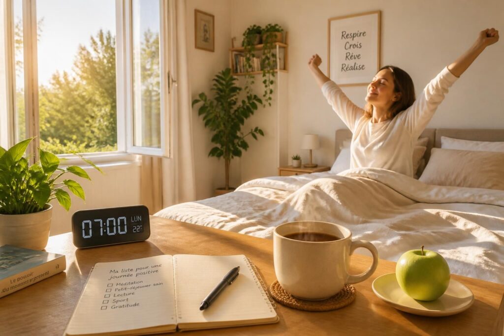 Créer une routine matinale qui donne le ton à la journée