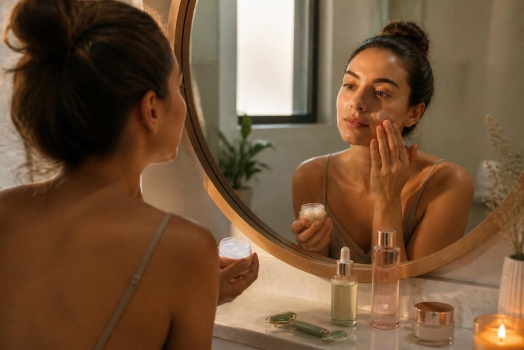 découvrez des astuces douces et efficaces pour camoufler vos imperfections avant une soirée, et resplendissez en toute confiance grâce à nos conseils de dernière minute.