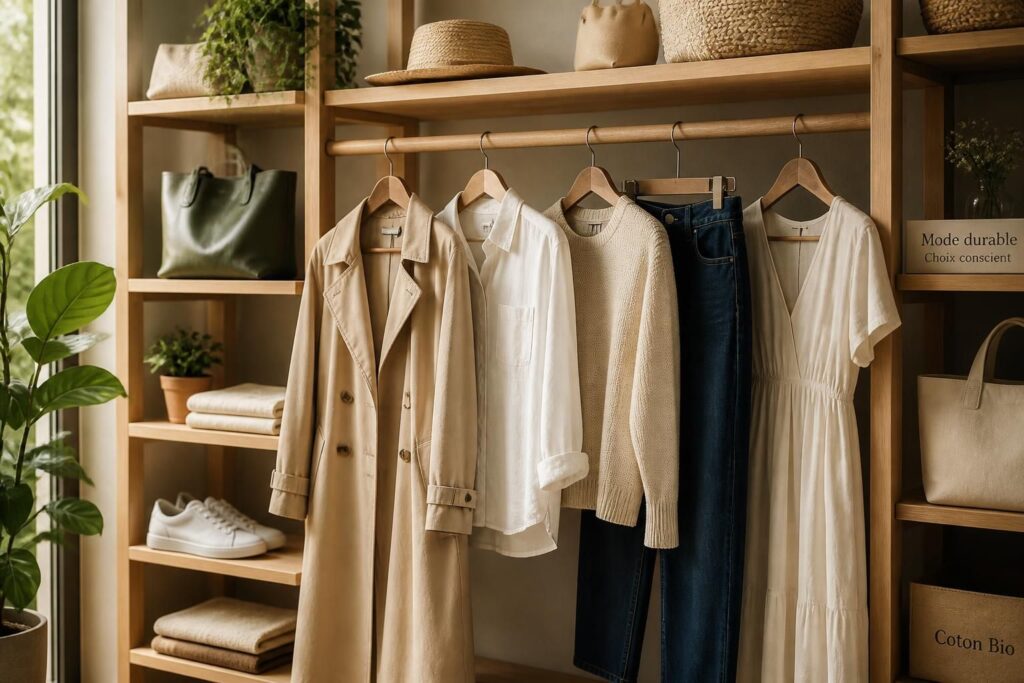 Mode responsable : composer un dressing durable et tendance