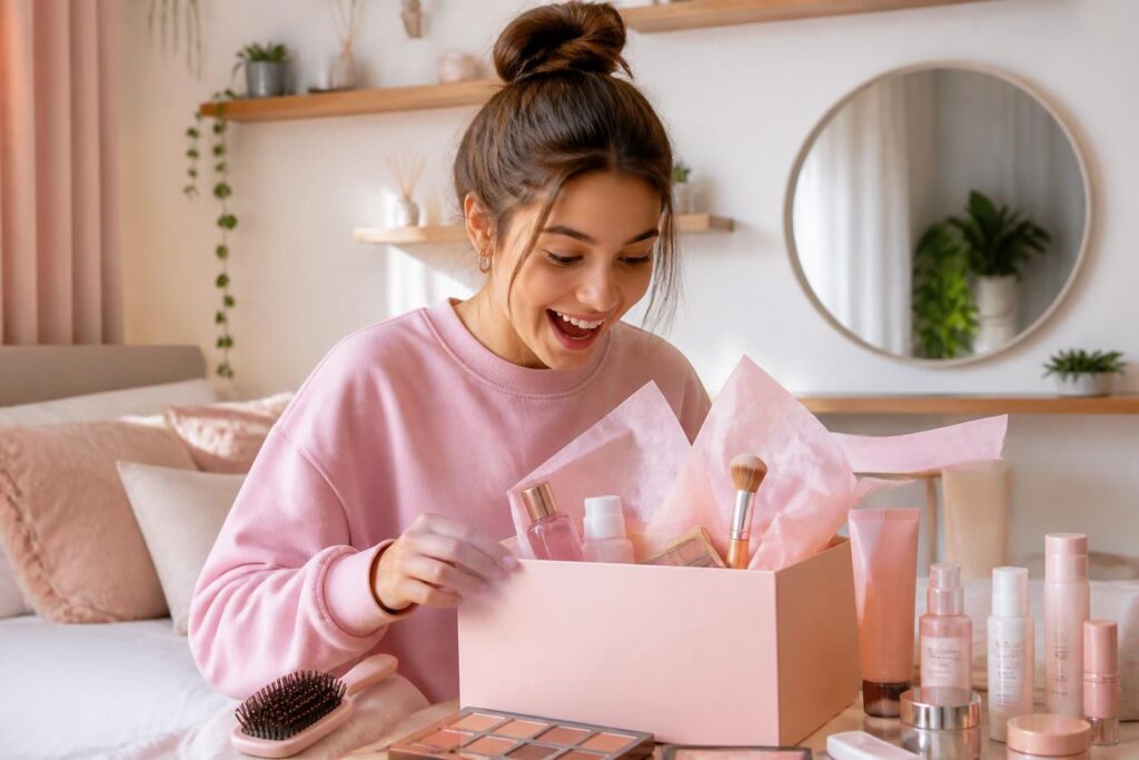 découvrez nos idées de cadeaux beauté parfaits pour un ado, des suggestions qui font toujours mouche pour lui faire plaisir et prendre soin de sa peau.