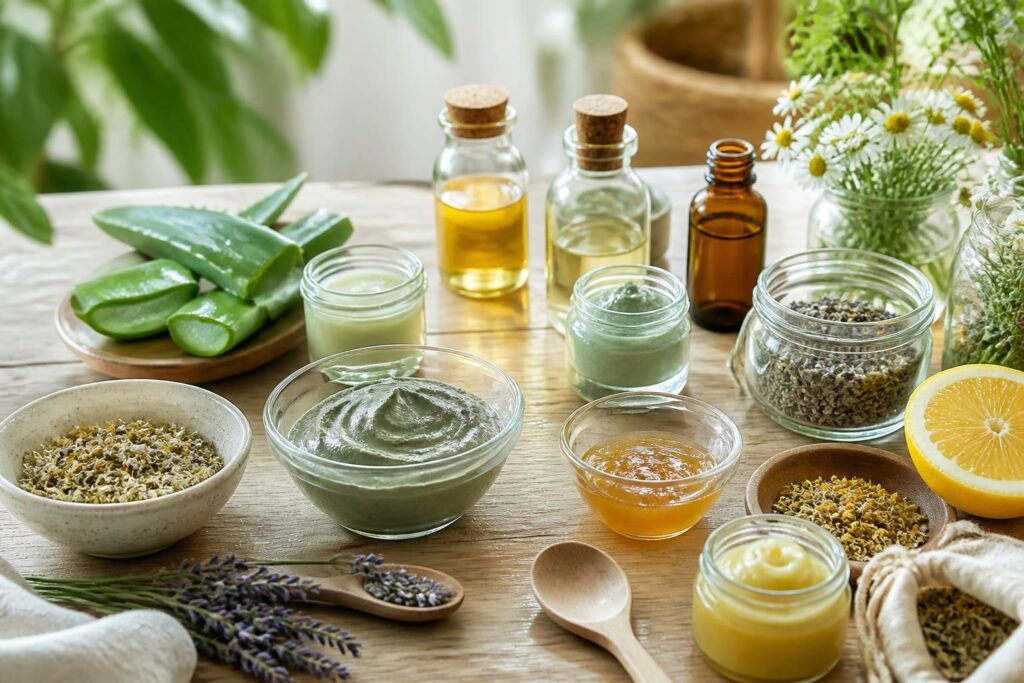 Recettes de soins maison : masques, gommages et baumes naturels