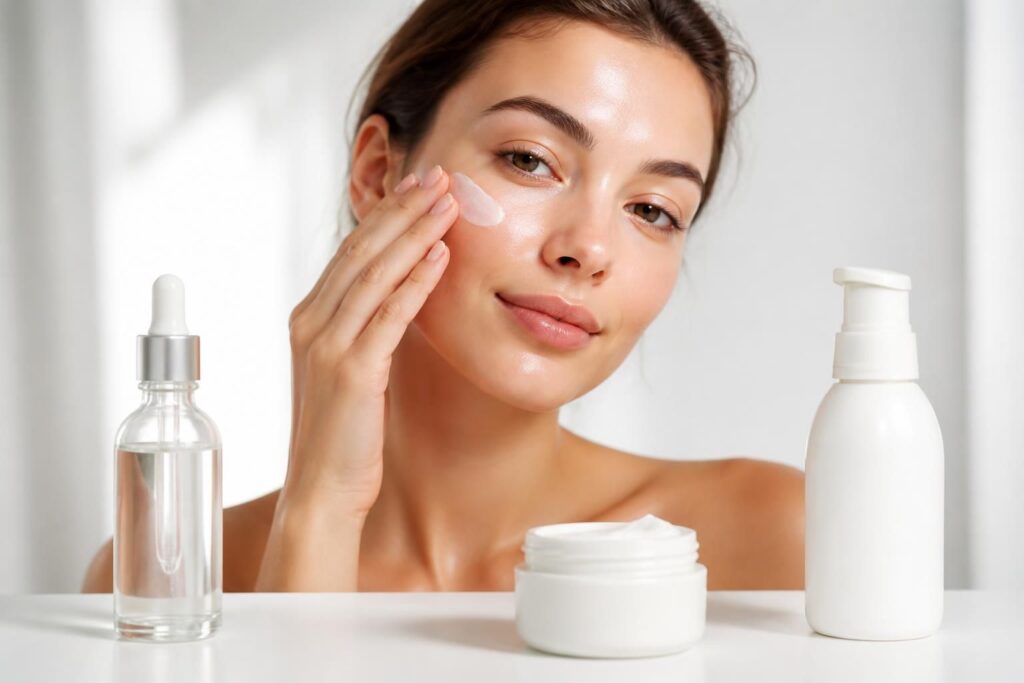 découvrez une routine visage minimaliste pour une peau éclatante : utilisez moins de produits et obtenez des résultats visibles et durables.