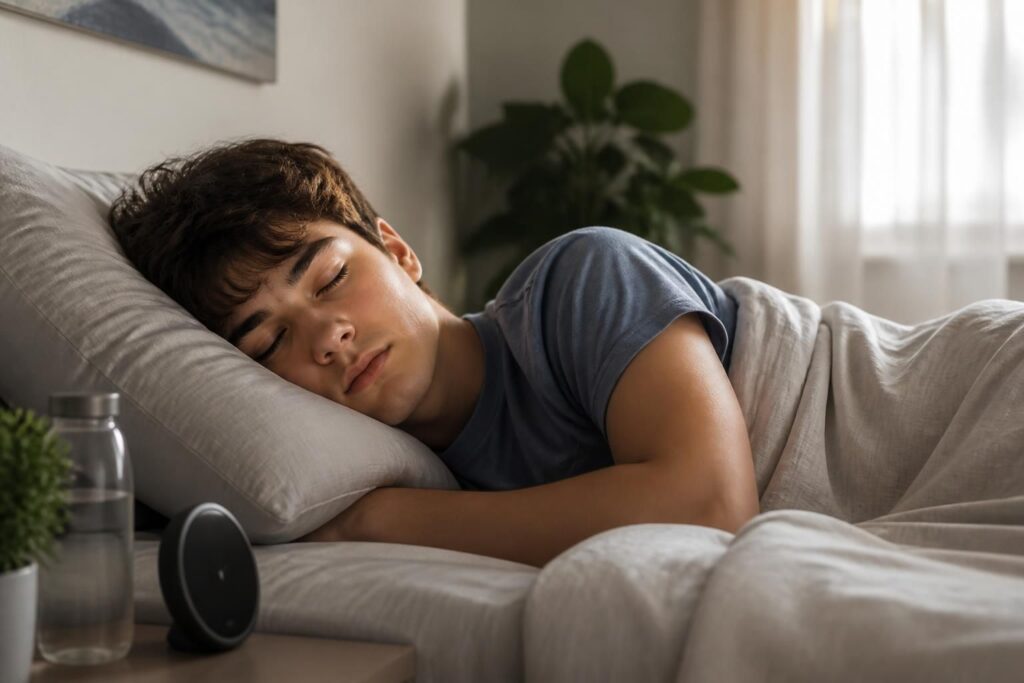 Sommeil et peau de l’ado : pourquoi bien dormir aide contre l’acné