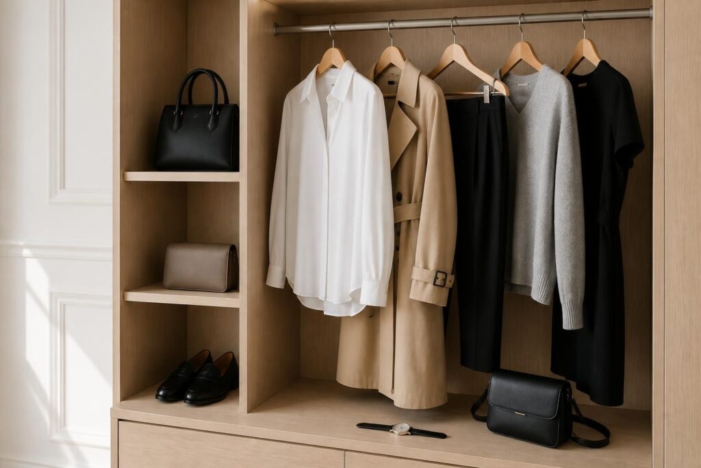 découvrez comment créer une capsule wardrobe pour une garde-robe minimaliste et chic, alliant style, simplicité et fonctionnalité au quotidien.