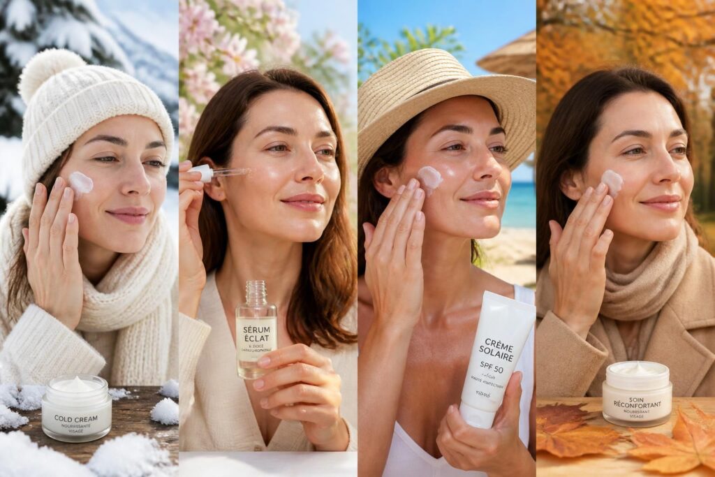 découvrez comment adapter votre routine beauté aux saisons pour prendre soin de votre peau toute l'année avec des conseils simples et efficaces.