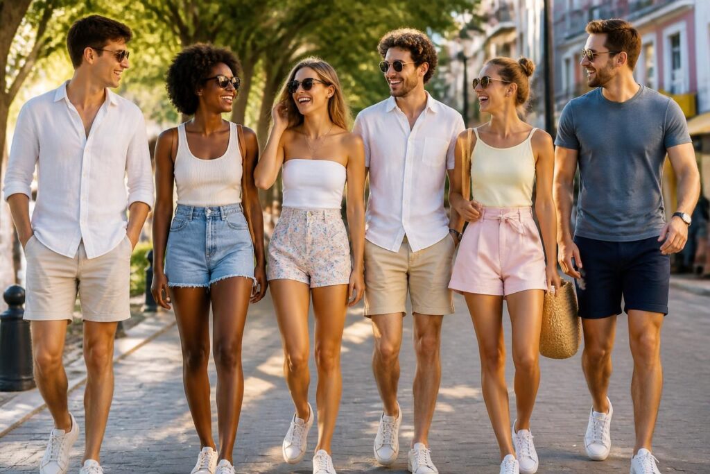 découvrez les dernières tendances de shorts en france pour femmes et hommes. explorez notre sélection mode alliant confort et style pour toute la saison.