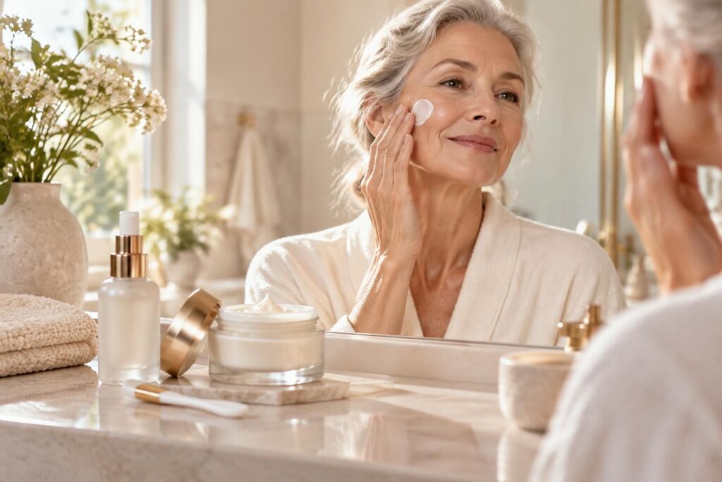 découvrez quelles crèmes anti-âge choisir après 60 ans : actifs clés, formules efficaces et conseils pour une peau plus hydratée et confortable.