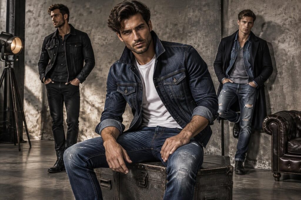 découvrez les marques de jeans de luxe pour homme : dsquared2 et autres références incontournables, entre coupes soignées, matières premium et style affirmé.
