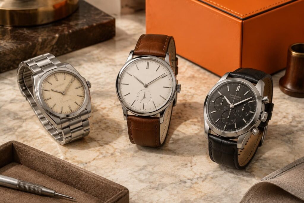 Montres Hermes hommes : prix, modèles vintage et incontournables à connaître