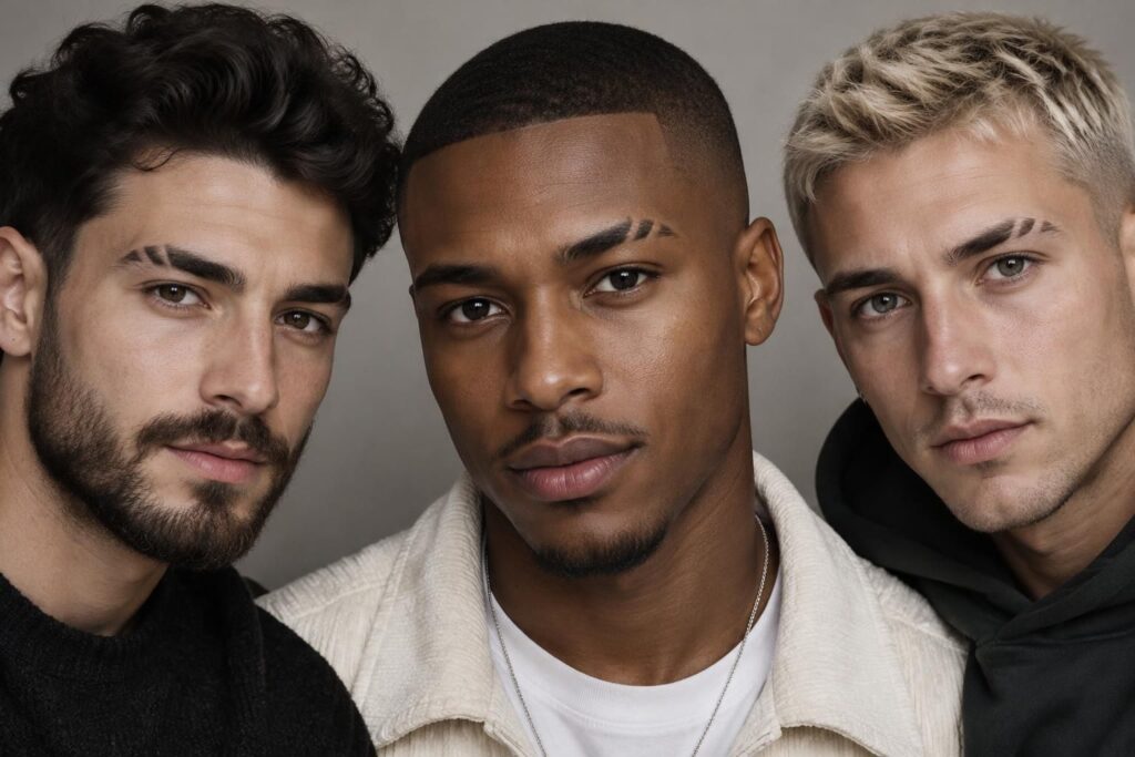 Sourcil rasé homme : significations et styles à connaître